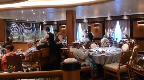 It is located on deck 6 in the atrium. . Concerto dining room majestic princess menu